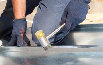 Meidrim metal flat roofing repairs